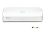 Switch-Fast-Ethernet-8-portasDES-1008C