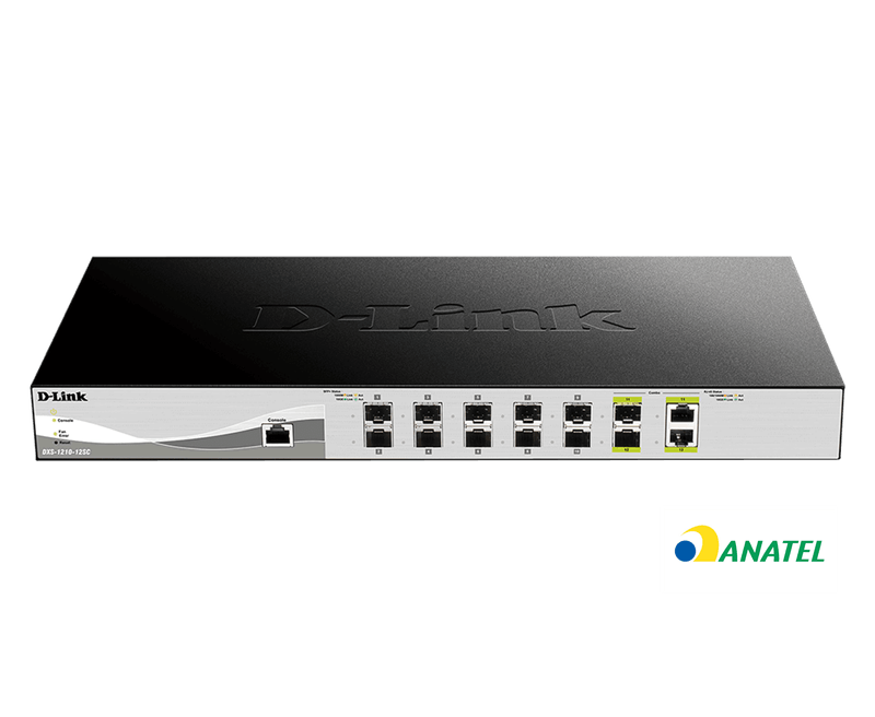 Switch-de-fibra-gerenciado-Smart-de-10-GigabitDXS-1210-12SC